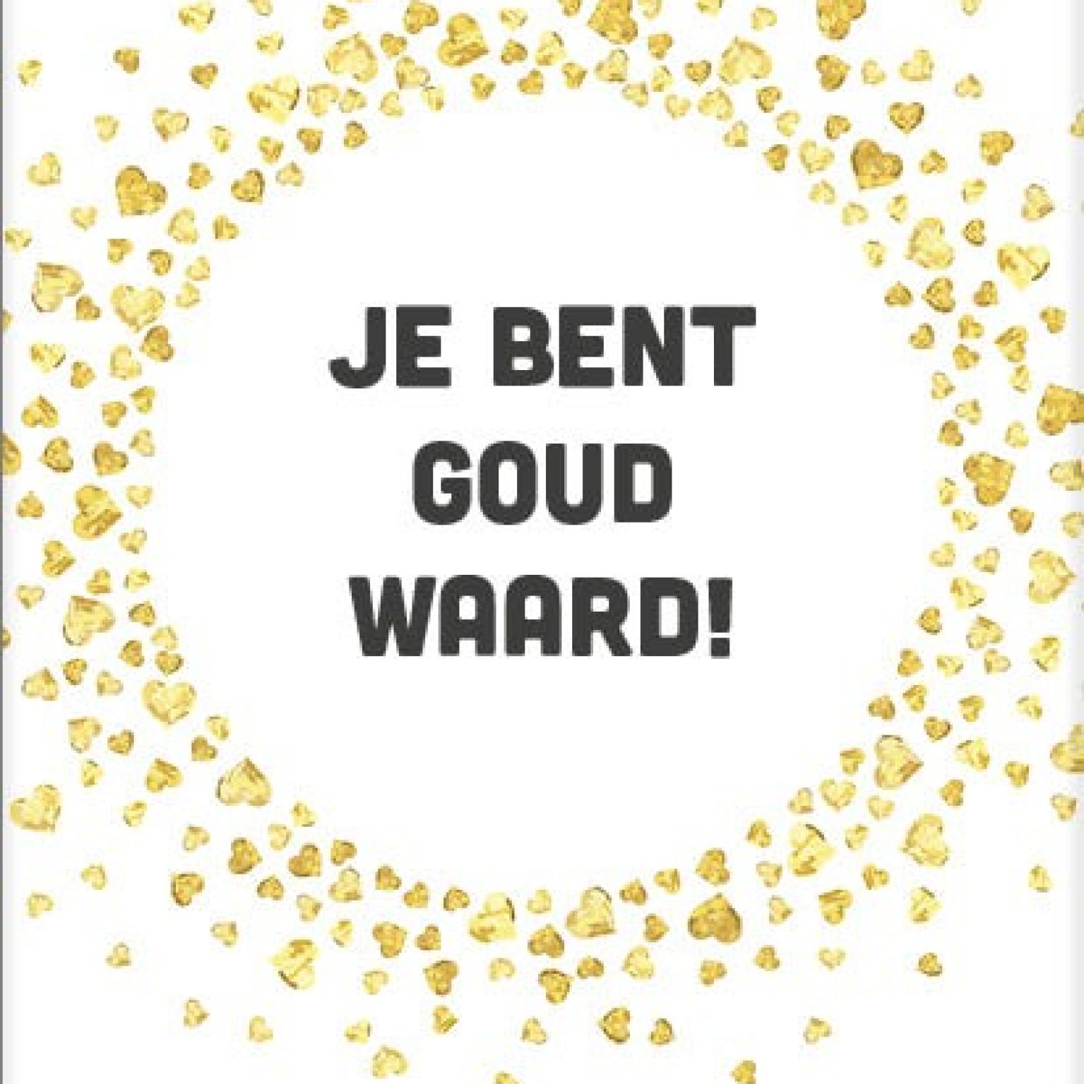 Voordeelkaart 'Je bent goud waard' - MA38091 -  Voordeelkaarten christelijk bij MajesticAlly