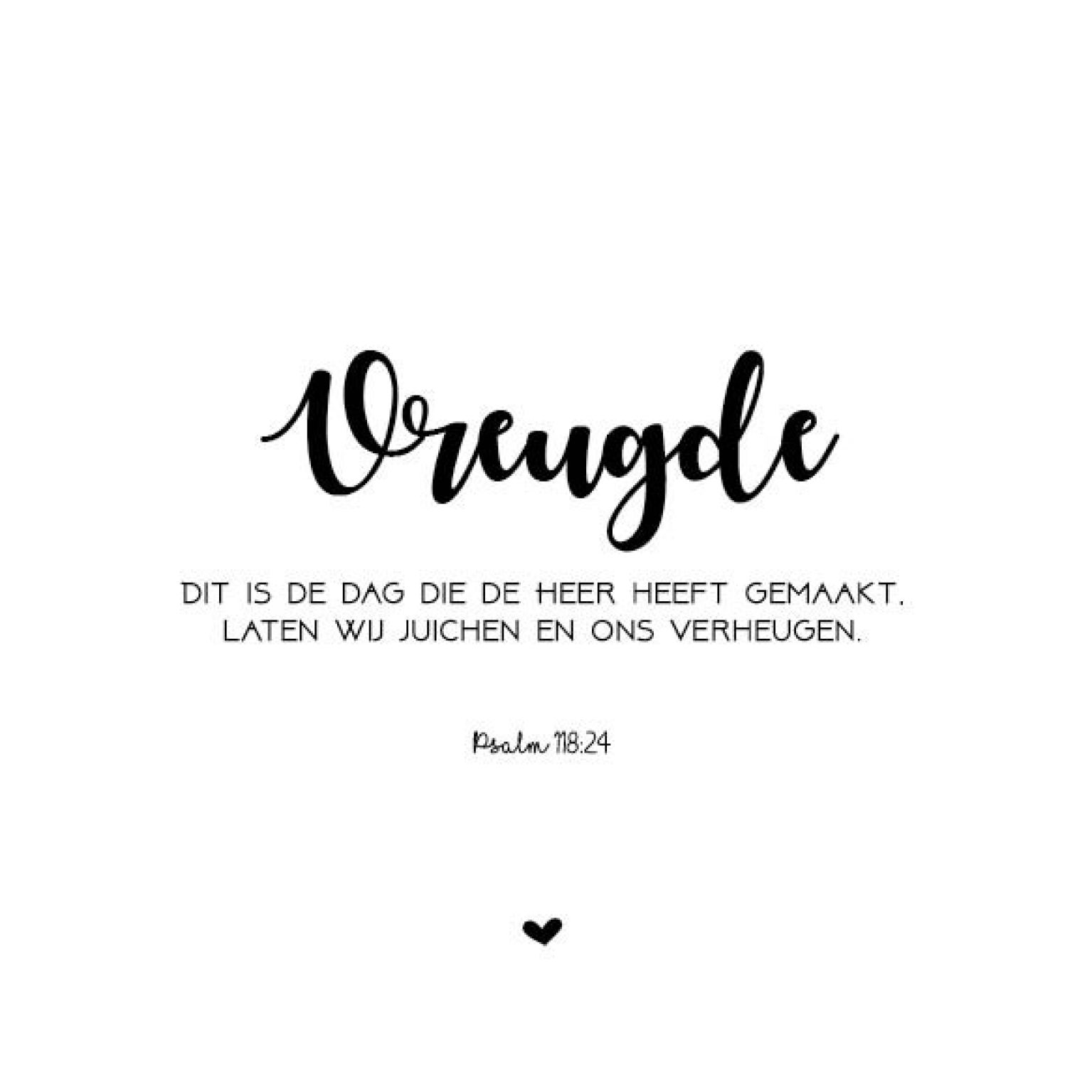 Kaart 'Vreugde' - MA32034 -  Words&Letters bij MajesticAlly