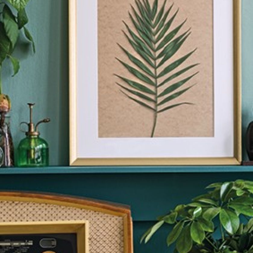 Minikaart 'Blad blanco' - 552595MK -  Minikaartjes bij MajesticAlly