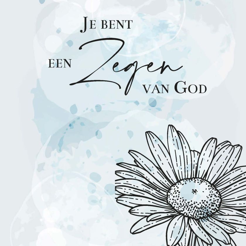 MA55023 - Wenskaart 'Zegen van God'
