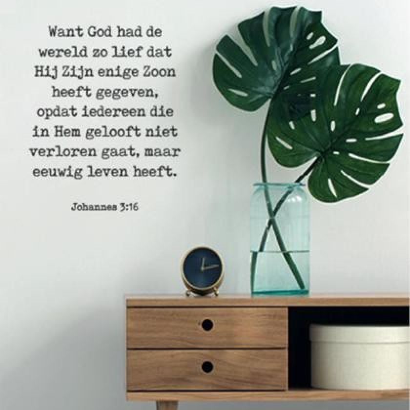 Kaartcadeau Want God had de wereld zo lief - MA37031 -  Kaarten bij MajesticAlly