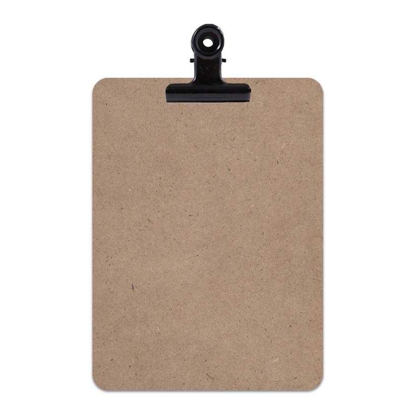 Klembordje minikaartjes bruin - 552590MKBB -  Klemborden bij MajesticAlly