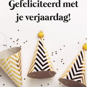 Kaart 'Gefeliciteerd met je verjaardag!'
