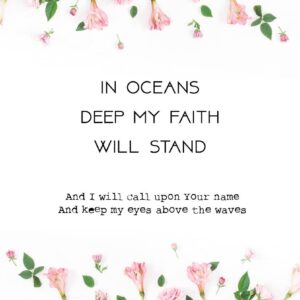 Poster 50x70 in oceans deep - MA33207 -  Posters XL  bij MajesticAlly