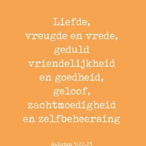 Kaart vrucht van de Geest - MA35013 -  Interieurkaarten bij MajesticAlly