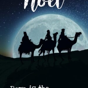 Kerstkaart 'Noel - wijzen' - MA26214 -  Christelijke kerstkaarten bij MajesticAlly