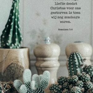 Kaartcadeau Maar God bewees ons Zijn liefde - MA37035 -  Kaarten bij MajesticAlly