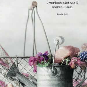 Poster A4 'Wie Uw naam kent' - MA37104 -  Posters A4 bij MajesticAlly