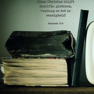 Poster A4 'Jezus Christus blijft dezelfde' - MA37119 -  Posters A4 bij MajesticAlly