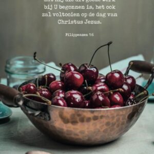 Poster A4 'Hij zal dit goede werk voltooien' - MA37124 -  Posters A4 bij MajesticAlly