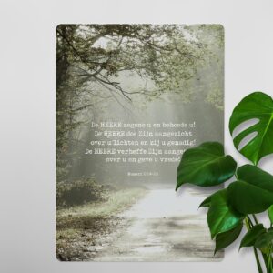 Interieurbord 'Zegenbede' - MA26124 -  Interieurborden bij MajesticAlly