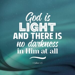 Kerstkaart 'God is Light' - 454114 -  Kerst-Morgenster bij MajesticAlly