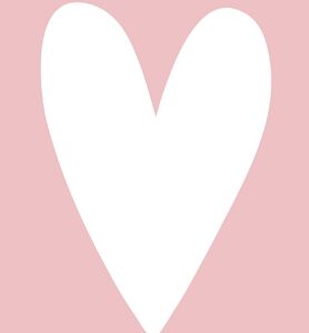 Hart - 552539 -  Blanco bij MajesticAlly