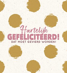 Hartelijk gefeliciteerd! - 552856 -  Kaarten bij MajesticAlly