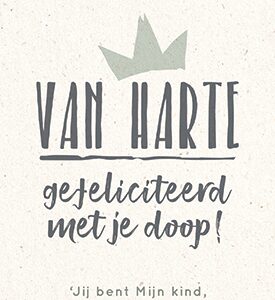 Van harte gefeliciteerd met je doop! - 552868 -  Doop - volwassenen bij MajesticAlly