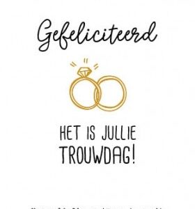 Het is jullie trouwdag - 552808 -  Kaarten bij MajesticAlly