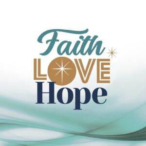 Kerstkaart 'Faith Love Hope' - 454096 -  Kerst-Morgenster bij MajesticAlly