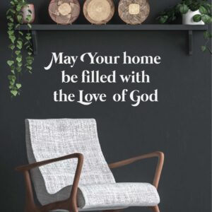 Metal Deco A3 'May your home' - 552590M-A3 -  Metal Deco bij MajesticAlly