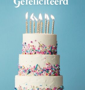 Kaart 'Gefeliciteerd taart' - 552593 -  Puur 2020 bij MajesticAlly