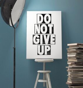 Kaart 'Don't give up' - 552608 -  Puur 2020 bij MajesticAlly