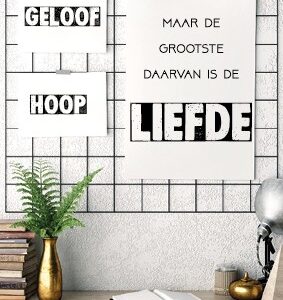 Kaart 'Geloof Hoop Liefde' - 552618 -  Puur 2020 bij MajesticAlly