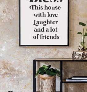 Kaart 'Bless this house' - 552636 -  Puur 2020 bij MajesticAlly