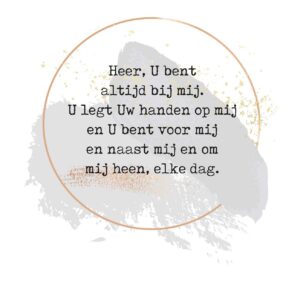Poster A4  Heer U bent altijd bij mij - Opwekking 518 - 552648P -  Posters bij MajesticAlly
