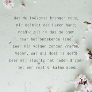 Poster A4 Wat de toekomst brengen moge - Opwekking 377 - 552677P -  Posters bij MajesticAlly