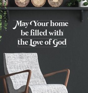 Minikaart 'May your home' - 552590MK -  Minikaartjes bij MajesticAlly