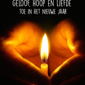 Kerstkaart 'Geloof, hoop en liefde' - MA26242 -  Christelijke kerstkaarten bij MajesticAlly