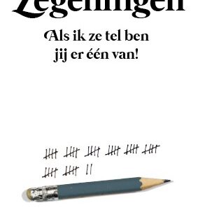 Minikaart 'Zegeningen tellen' - 552609MK -  Minikaartjes