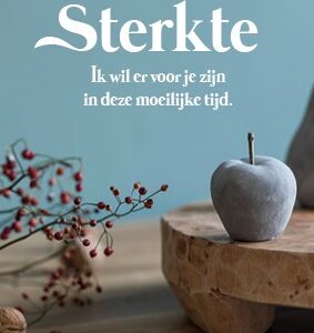 Minikaart 'Sterkte - Ik wil er voor je zijn' - 552624MK -  Minikaartjes bij MajesticAlly