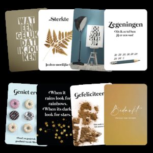 Set minikaartjes 'Serie 3' - 552606MK-S -  Minikaartjes bij MajesticAlly