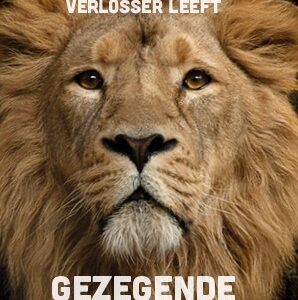 Voordeelkaart 'Gezegende paasdagen - Leeuw' - MA38081 -  Pasen bij MajesticAlly