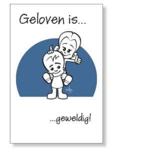 12x kaart 'Geloven is geweldig' - 44539 -  Geloven is bij MajesticAlly