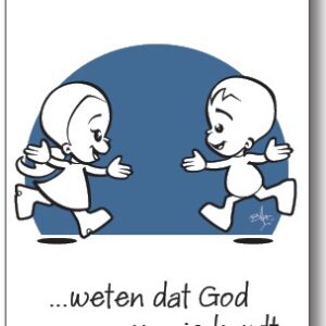 10x kaart 'Geloven is weten dat God van je houdt' - 44527 -  Geloven is bij MajesticAlly