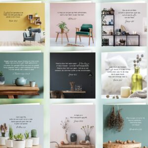 Luxe wenskaartenset (9 stuks) - ma26300 -  Kaarten bij MajesticAlly