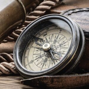 Kaart 'Kompas' - MA40015 -  Landelijk bij MajesticAlly