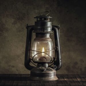 Kaart 'lamp' - MA40033 -  Landelijk bij MajesticAlly