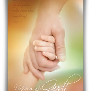 Poster A3 'Vertrouw op God' - MA11370 -  Posters A3 bij MajesticAlly