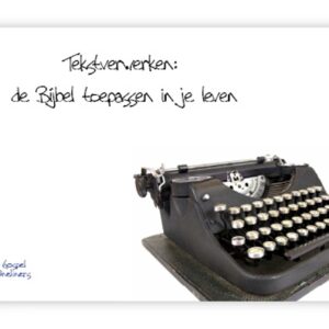 Poster A4 tekst verwerken is de bijbel toep - 46724 -  Wanddeco/posters bij MajesticAlly