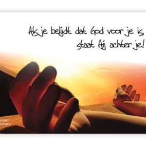 'Als je belijdt dat God voor je is' - MA10041 -  Quotes