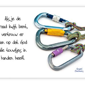 Prentbriefkaart als je de draad kwijt be - MA10052 -  Quotes