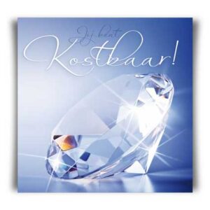 Kaart 'Jij bent kostbaar!' - MA11016 -  David Sörensen bij MajesticAlly