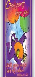 Boekenlegger 'God zorgt voor jou'