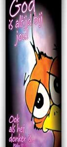 Boekenlegger 'Als het donker is'