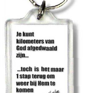 Sleutelhanger visje je kunt kilometers - 44390 -  Visje Sleutelhangers bij MajesticAlly