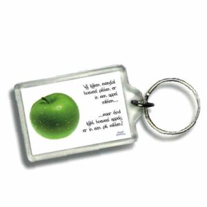 Sleutelhanger wij kijken meestal hoeveel - 46627 -  Gospel Oneliner bij MajesticAlly