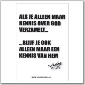 Kaart visje als je alleen maar kennis - 44083 -  Visje kaarten bij MajesticAlly