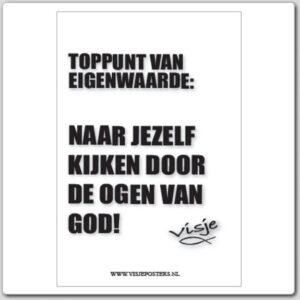 Kaart visje toppunt van eigenwaarde - 44087 -  Visje kaarten bij MajesticAlly